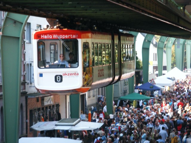Монорельсовая подвесная дорога (Schwebebahn)