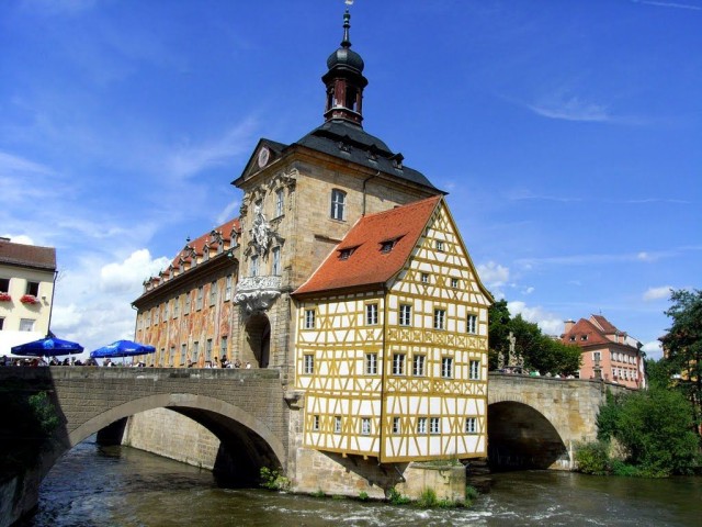 Старая ратуша (Altes Rathaus) в Бамберге
