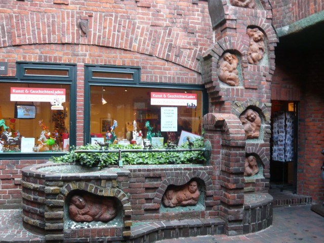 Улица бочаров Бетхерштрассе (Böttcherstraße)
