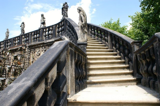 Большой сад в районе Ганновера Херрхаузен (der Große Garten in Herrenhausen)
