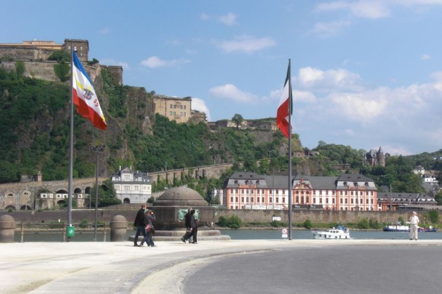 Крепость Эренбрайтштайн (Festung Ehrenbreitstein)