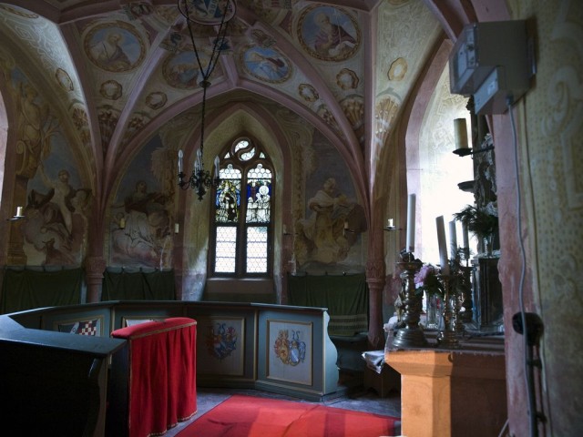 Замок Меспелбрунн (Schloss Mespelbrunn)