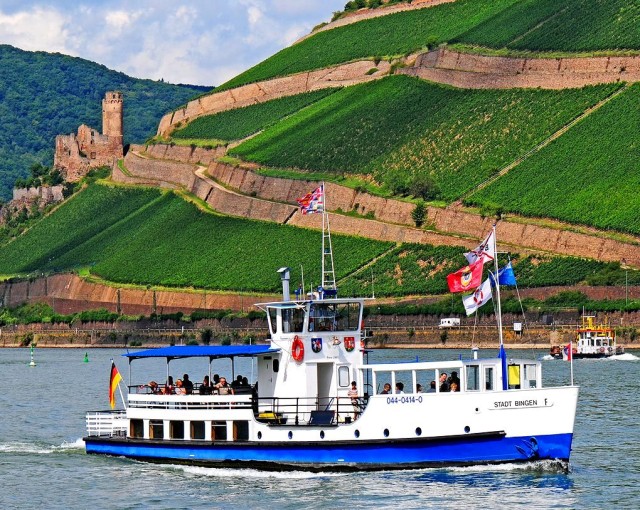 Развалины крепости Эренфельз (Burg Ehrenfels)