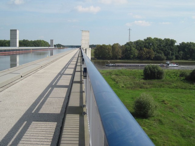 Магдебургский водный мост (Kanalbrücke Magdeburg)