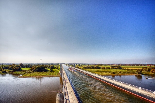 Магдебургский водный мост (Kanalbrücke Magdeburg)