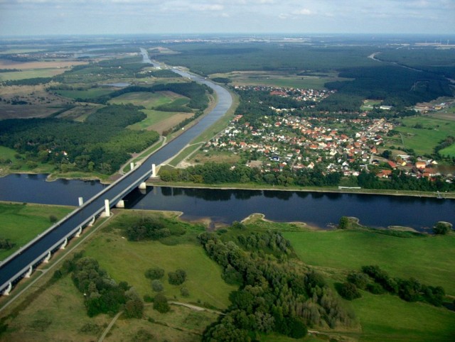 Магдебургский водный мост (Kanalbrücke Magdeburg)