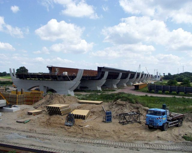 Магдебургский водный мост (Kanalbrücke Magdeburg)