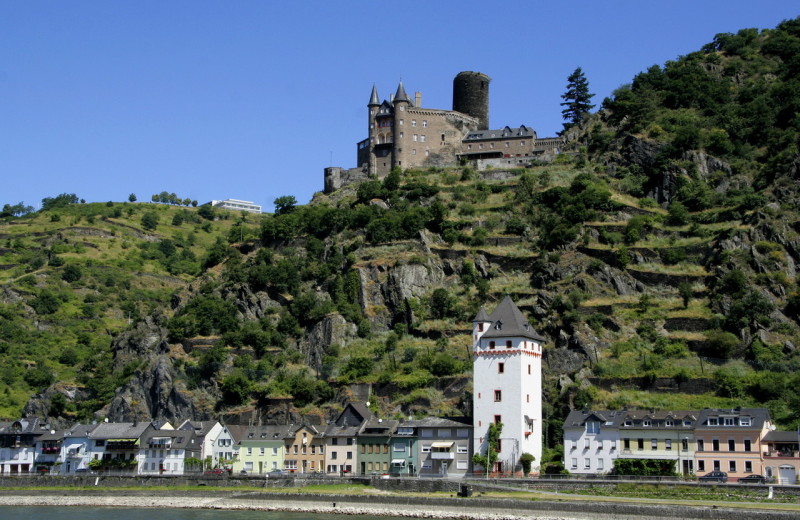Замок Кошка (Burg Katz)