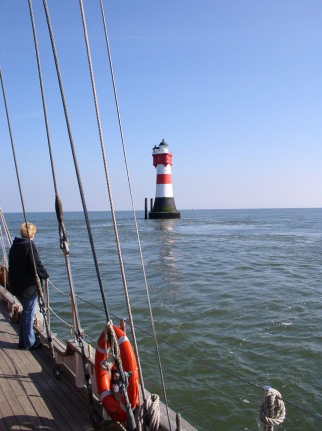 Маяк Ротер Санд (Leuchtturm Roter Sand)