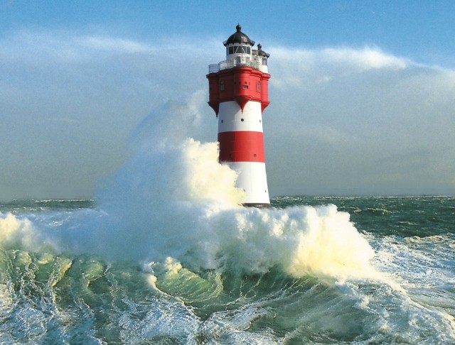 Маяк Ротер Санд (Leuchtturm Roter Sand)