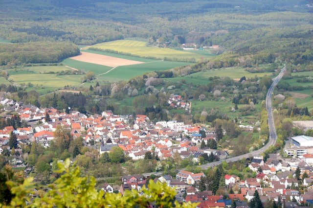 Вид с замка Эппштайн (Burg Eppstein)