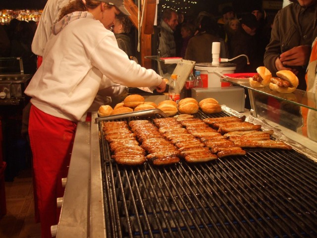 Колбаски Nürnberger Rostbratwurst