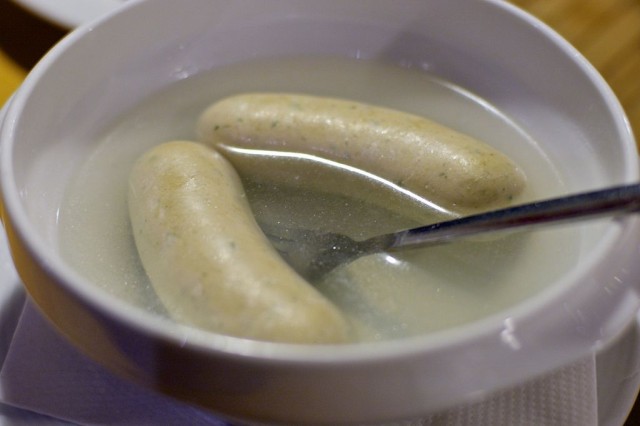 Мюнхенские колбаски (Weißwurst)