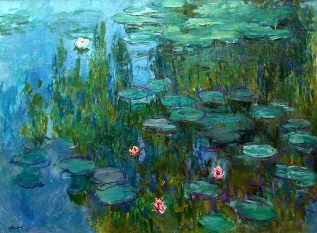 Клод Моне «Водяные лилии», около 1915 г. 