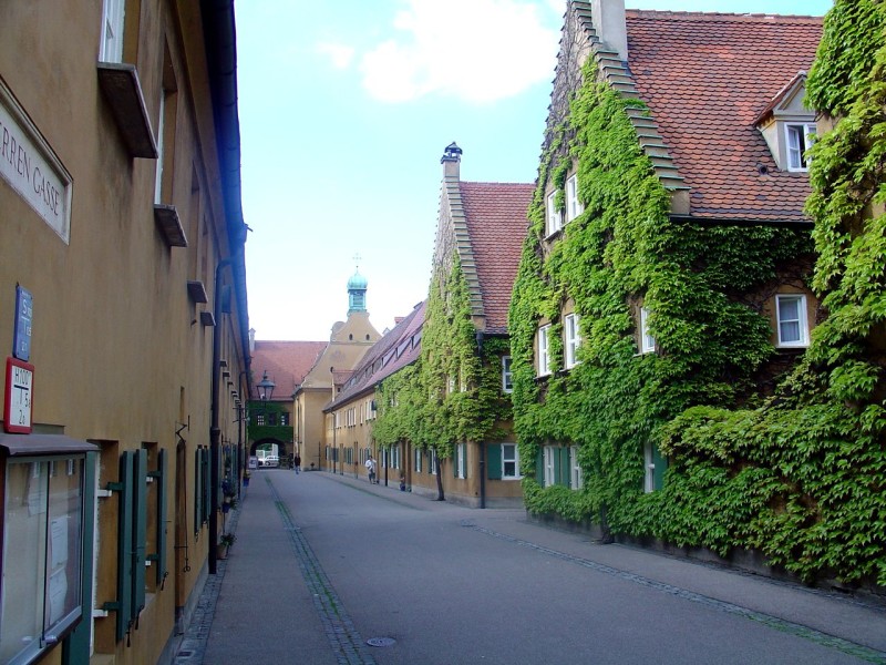 Квартал Фуггерай (Fuggerei)
