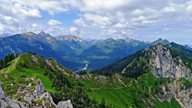 Природный заповедник Ammergebirge