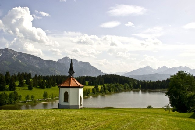 На озере Hegratsrieder See