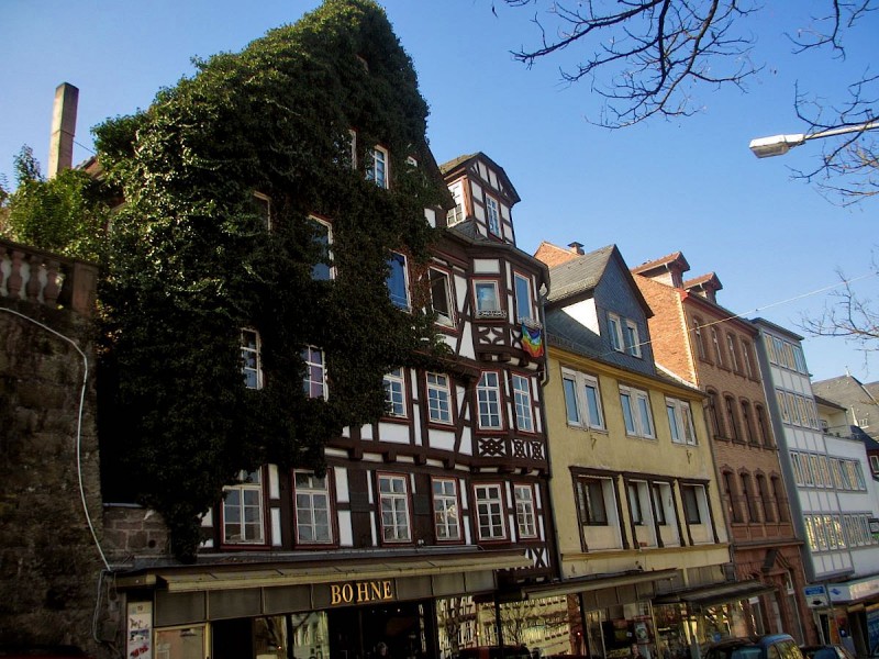 Марбург. Улица Steinweg