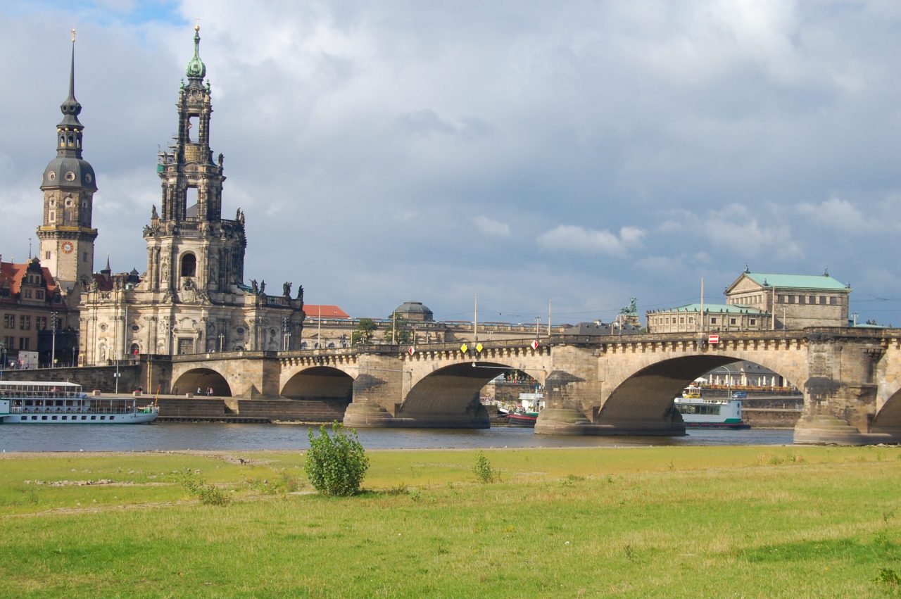 Мост Августа (Augustusbrücke)