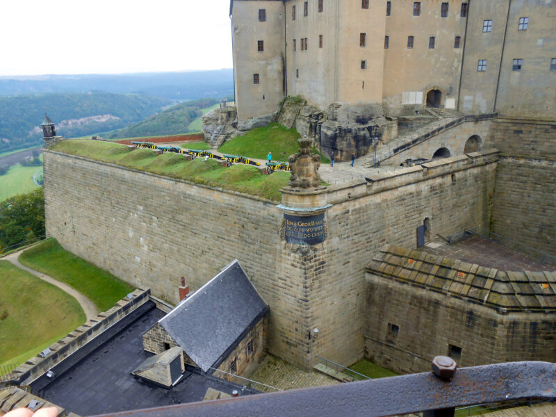Картауны (осадное орудие) на крепостном лафете