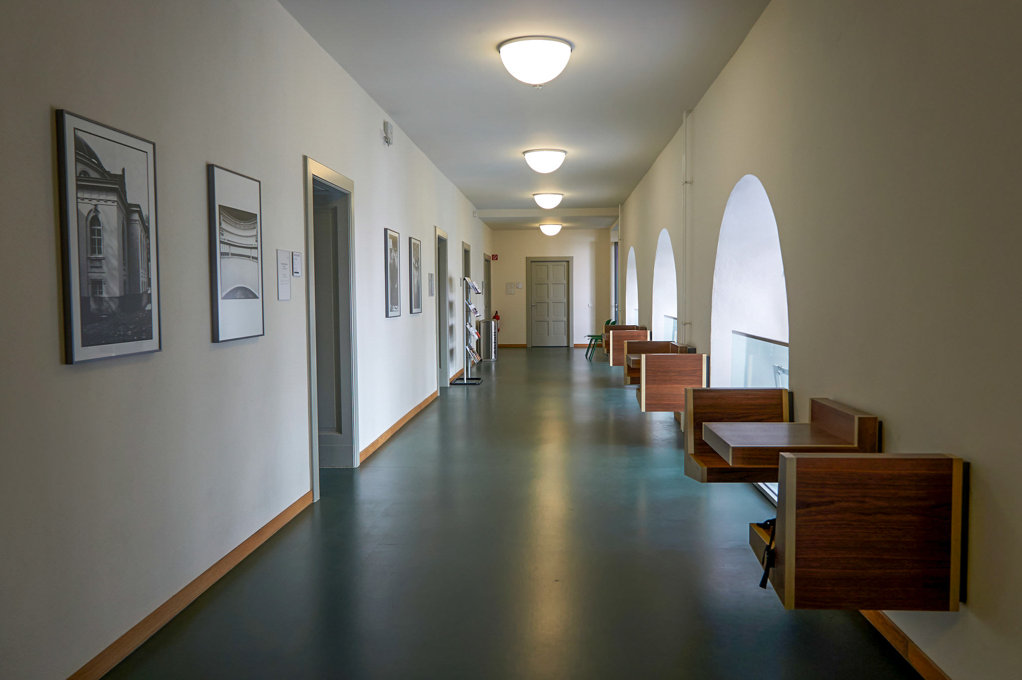 В коридорах университета