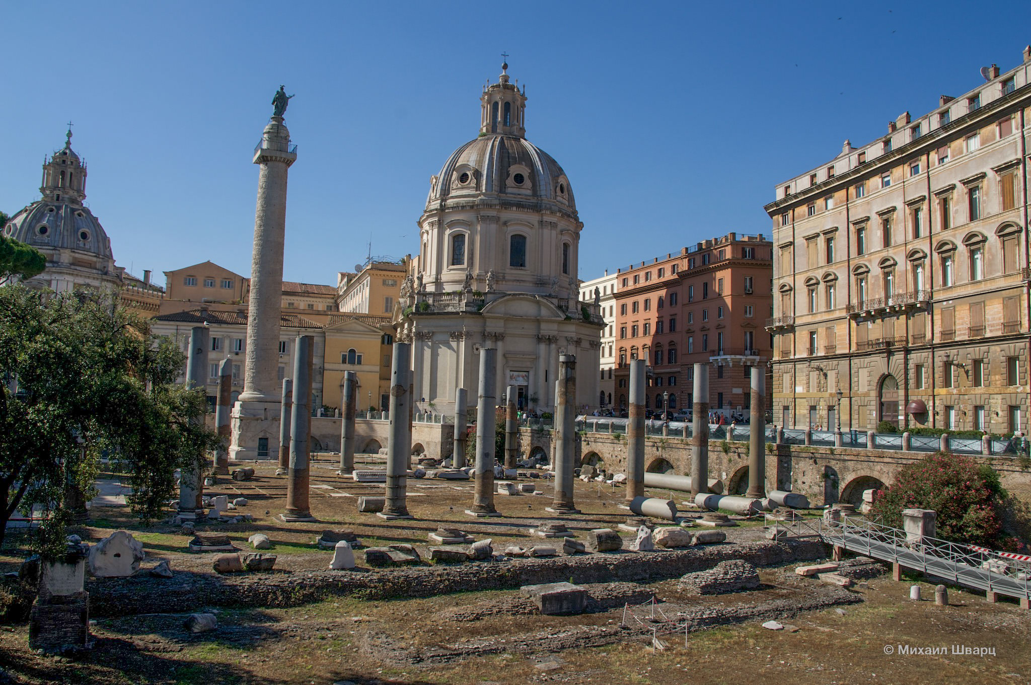 Базилика Ульпия и Колонна Траяна