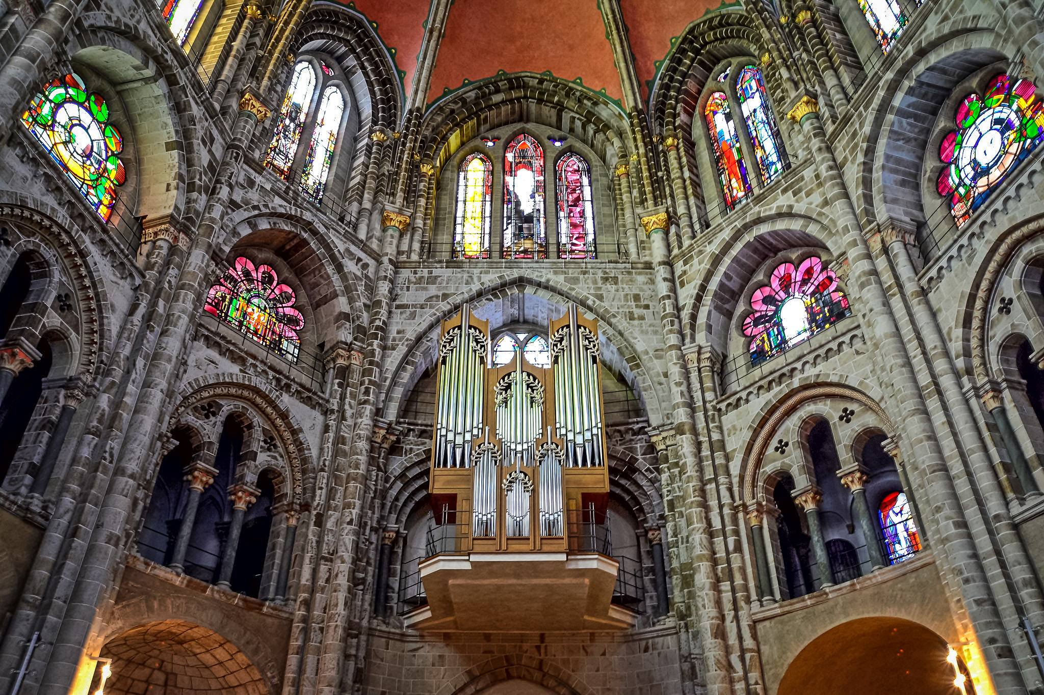 Интерьер декагона