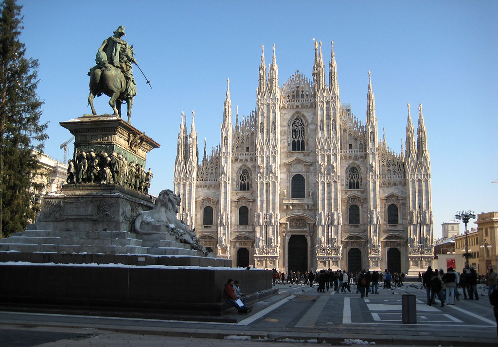 catedral, cathedral, di, duomo, geotagged, italy, milan, milán, milano, milu00e1n, piazza